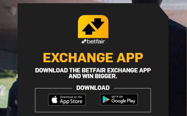 Betting on the Betfair Exchange App