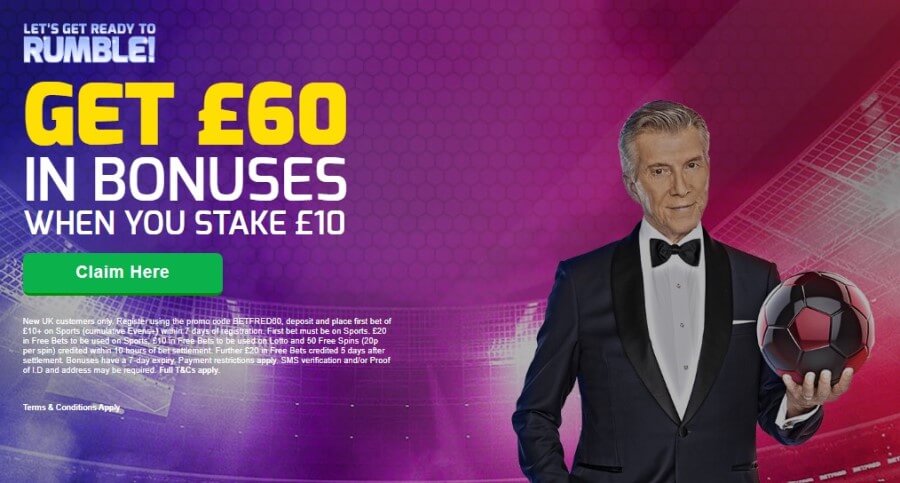 Betfred Promo Code for Sports