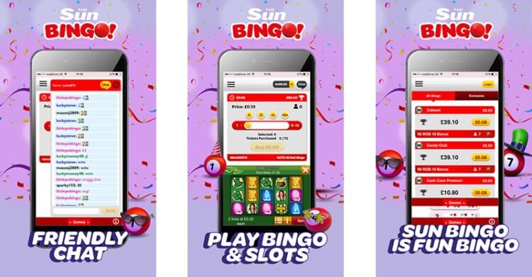 Sun bingo app