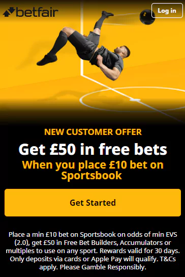 Betfair New Customer Offer