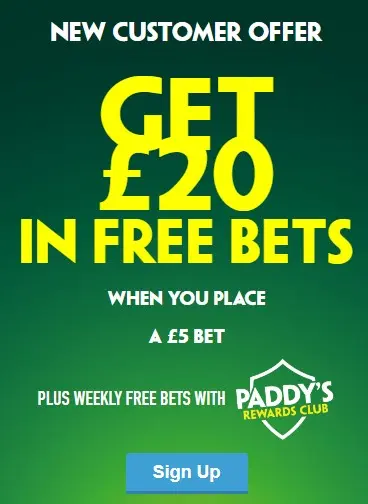 Paddy Power Sports Betting Offer