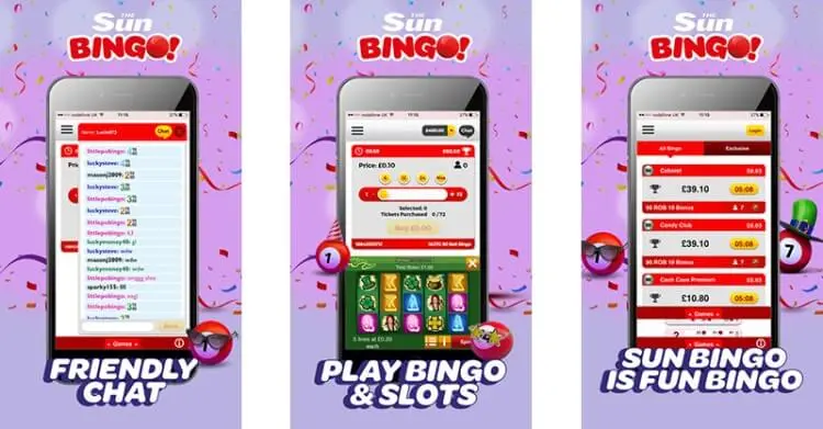 Sun bingo app