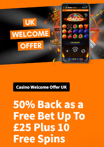 QuinnBet Casino Bonus Offer