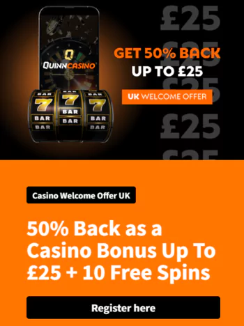 QuinnBet Casino Bonus Offer