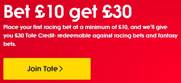 Tote free bets offer