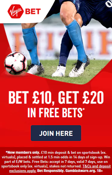 Virgin Bet Bonus Code