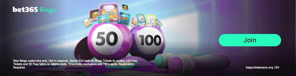 bet365 Bingo Bonus Offer